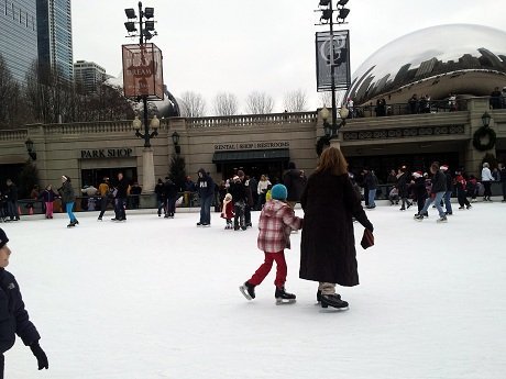 Free public skate at Millenium Park