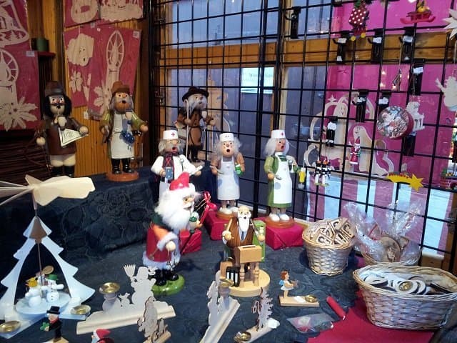German wooden smokers at Kristkindlmarket #LoveThisCity