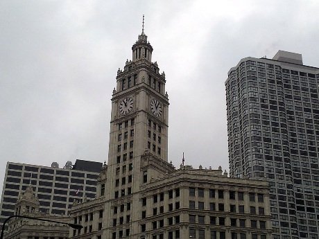 Detail to the Wrigley Building #LoveThisCity #CBias